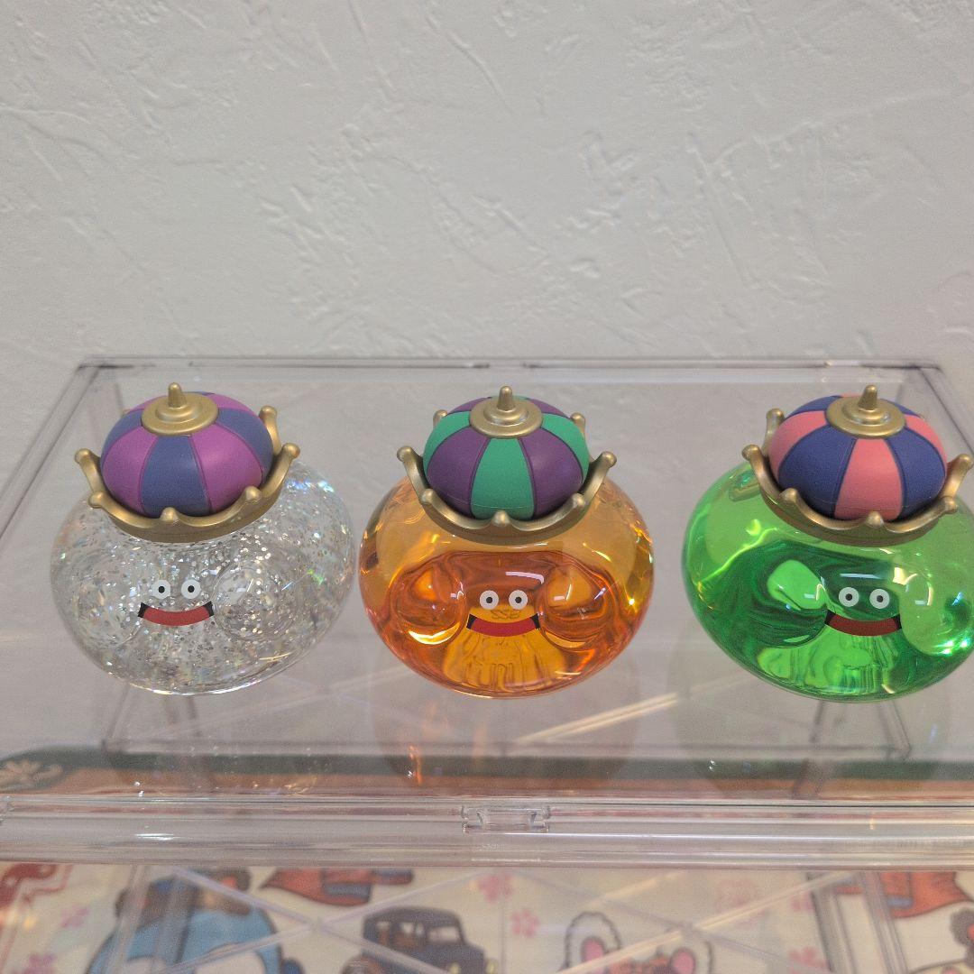 オ*ン様 ドラゴンクエスト ビッグクリアフィギュア　キングスライム系コンプ まと