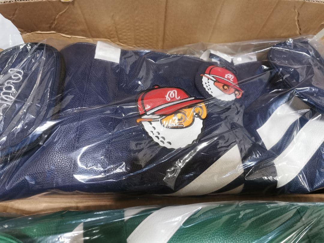 人気 マルボンゴルフ ボストンバッグ シューズケース 新品 ネイビー