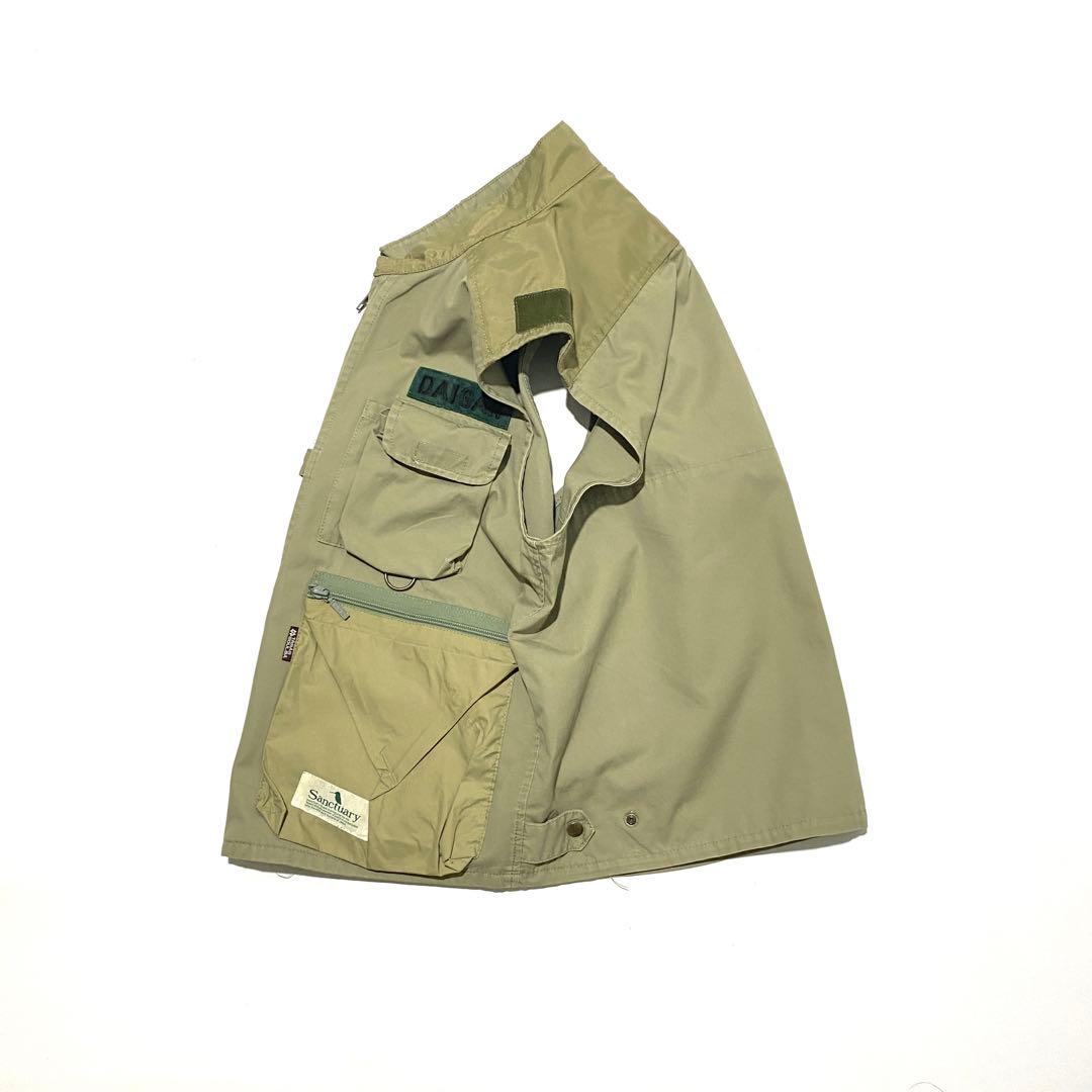 タラスブルバ/日本野鳥の会　フィッシングベスト　ユーティリティ　レア　当時物