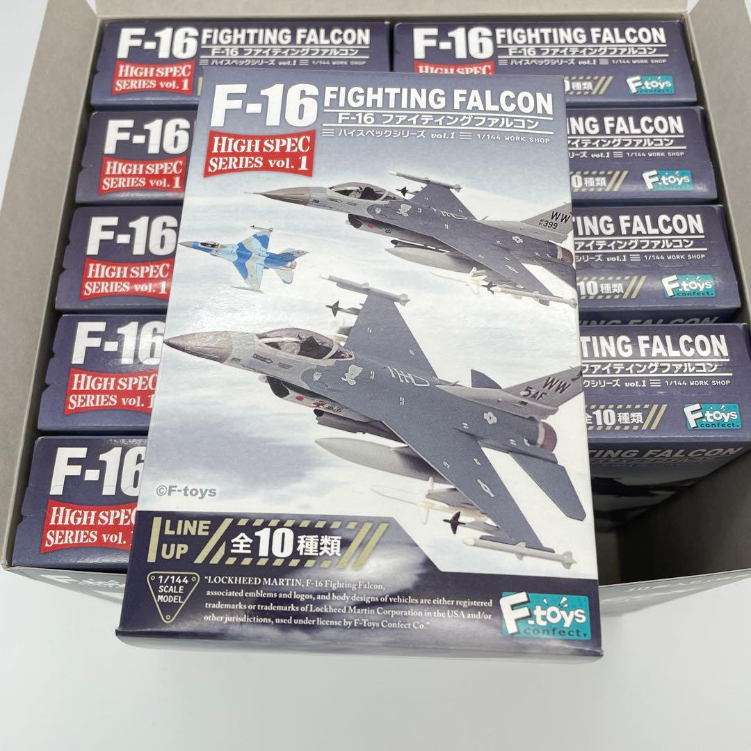 【N10】全10種　F-16 ファイティングファルコン　ハイスペックシリーズ