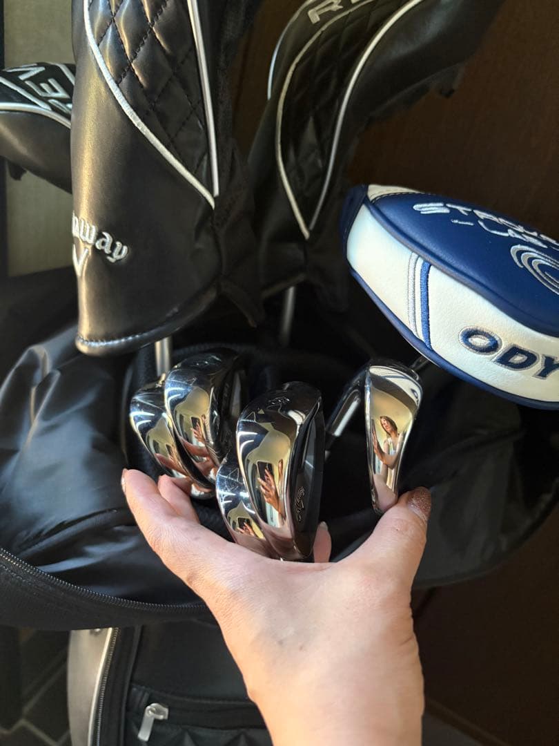 Callaway REVAI ゴルフバッグ とクラブセット