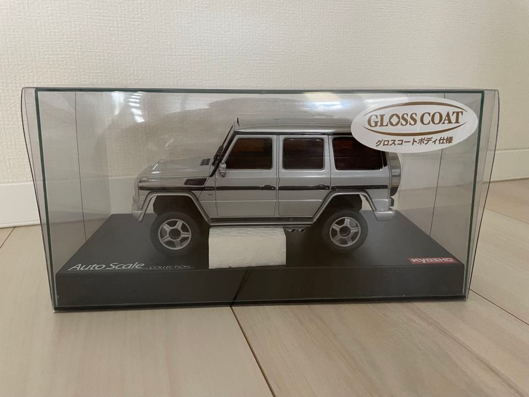 京商　メルセデスベンツ　G55L AMG シルバー　オートスケールコレクション