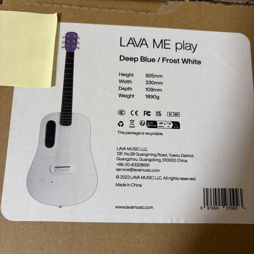 新品同様　LAVA ME PLAY