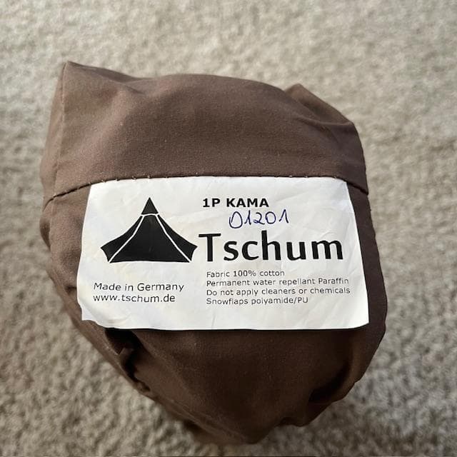 美品USED★Tschumチャン/1P KAMAカーマ★テント/シェルター/野営