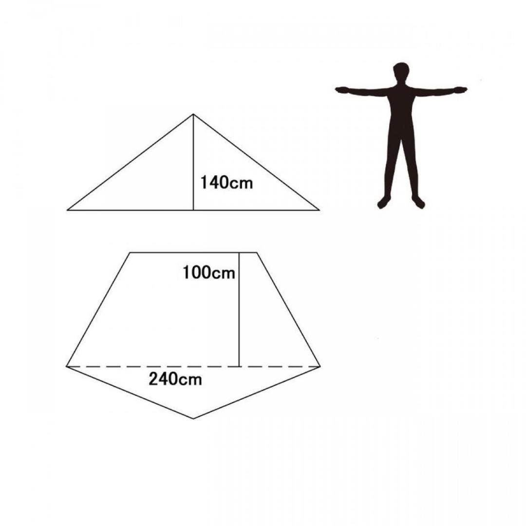美品USED★Tschumチャン/1P KAMAカーマ★テント/シェルター/野営