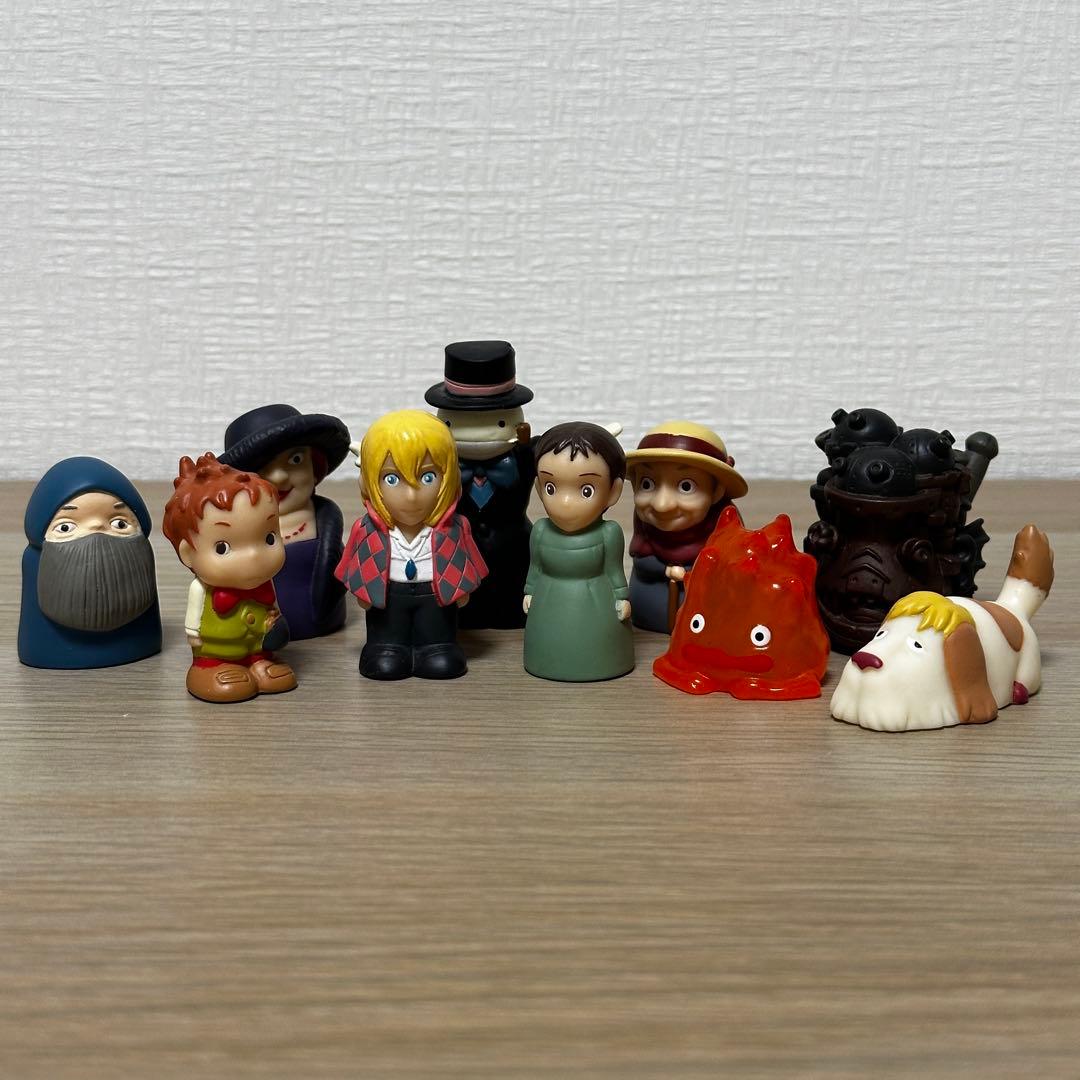 ハウルの動く城 指人形10体セット カルシファー ジブリ
