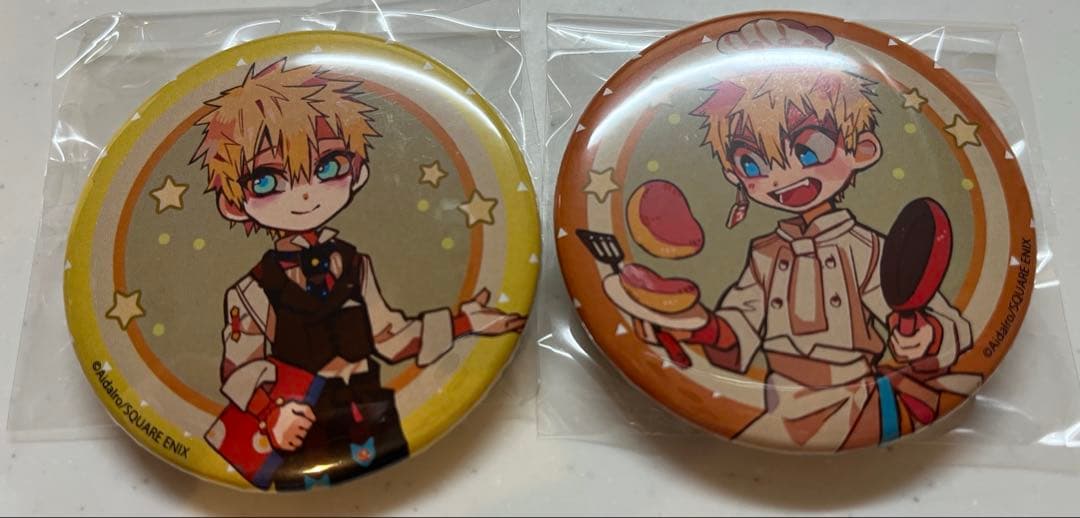 《レア》地縛少年花子くん 花子くん プリンセスカフェ 第1弾 缶バッジ 光 輝