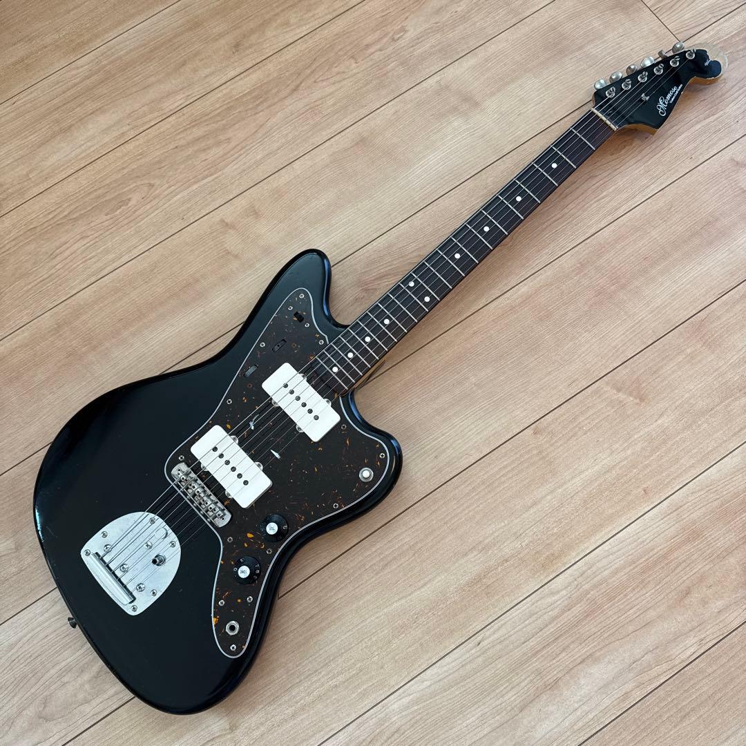momose ジャズマスター（黒・改造あり）
