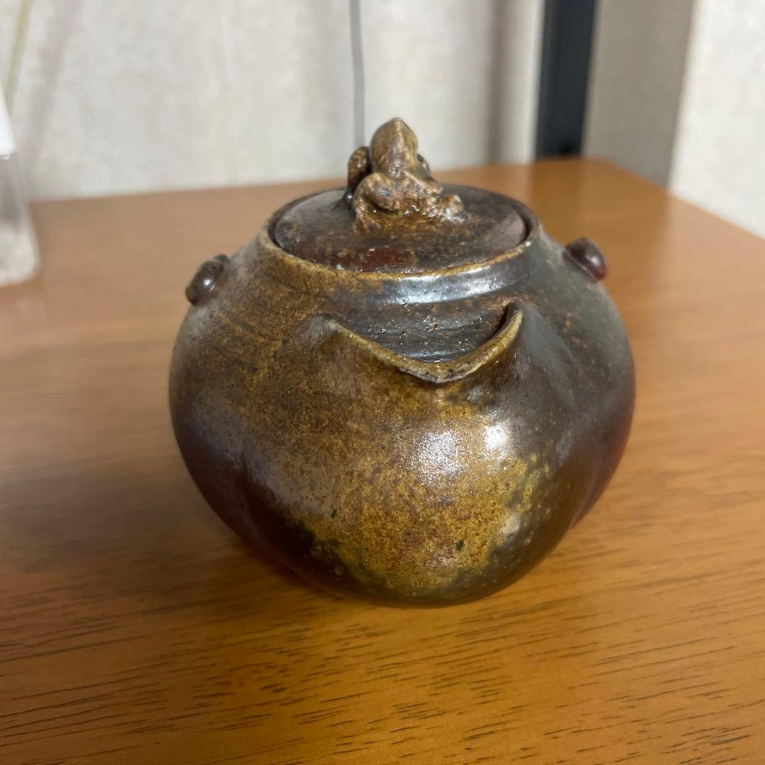 備前焼 宝瓶 竜のつまみ