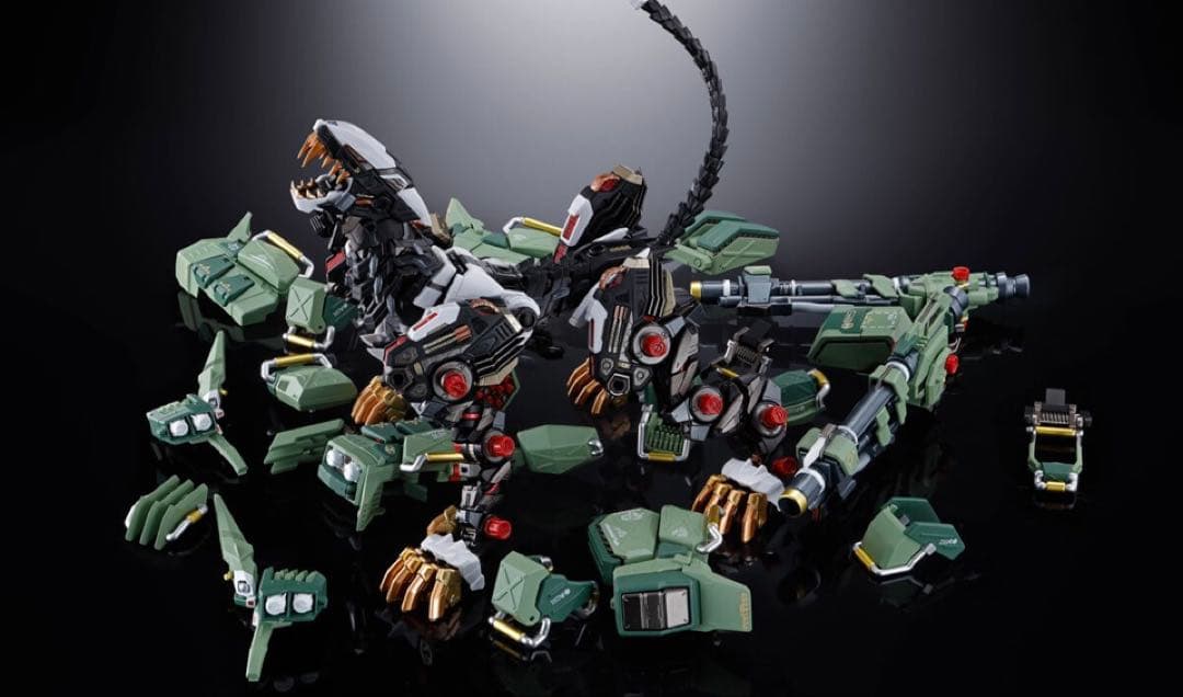 超合金ライガーゼロとチェンジングアーマーのセット