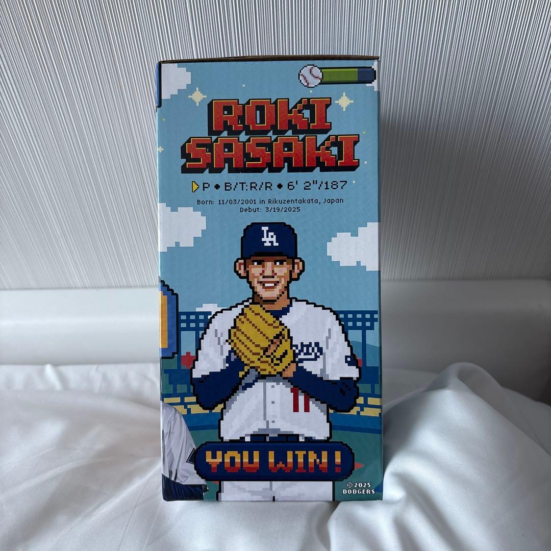 佐々木朗希　ROKI SASAKI ボブルヘッド フィギュア