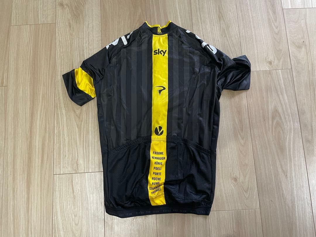 Rapha TeamSky TDF2015 最終戦レプリカジャージ　XS