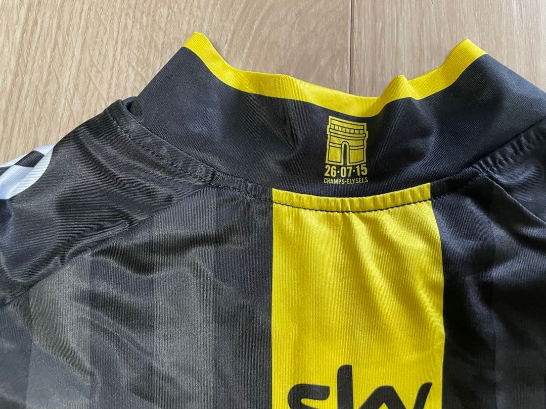 Rapha TeamSky TDF2015 最終戦レプリカジャージ　XS