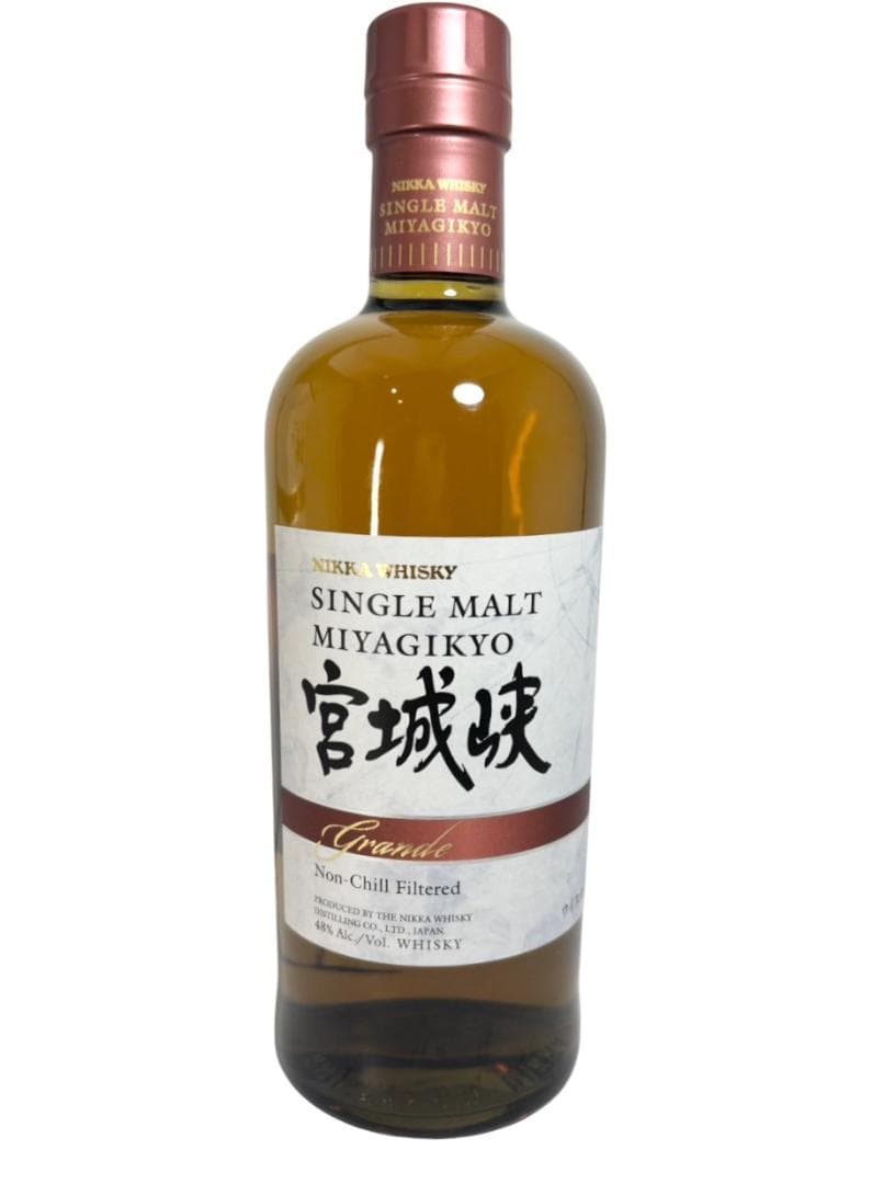 【免税店限定】宮城峡 グランデ シングルモルト ウイスキー 700ml 48%