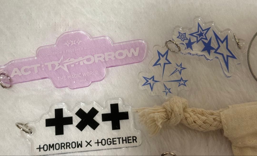 TXT キーチャーム 大阪限定 ブルーACT:TOMORROW