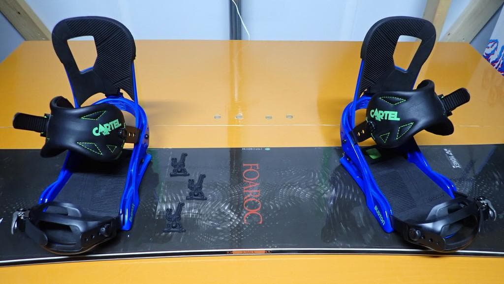 YONEX FOAROC 154cm+BURTON CARTEL M 中古セット