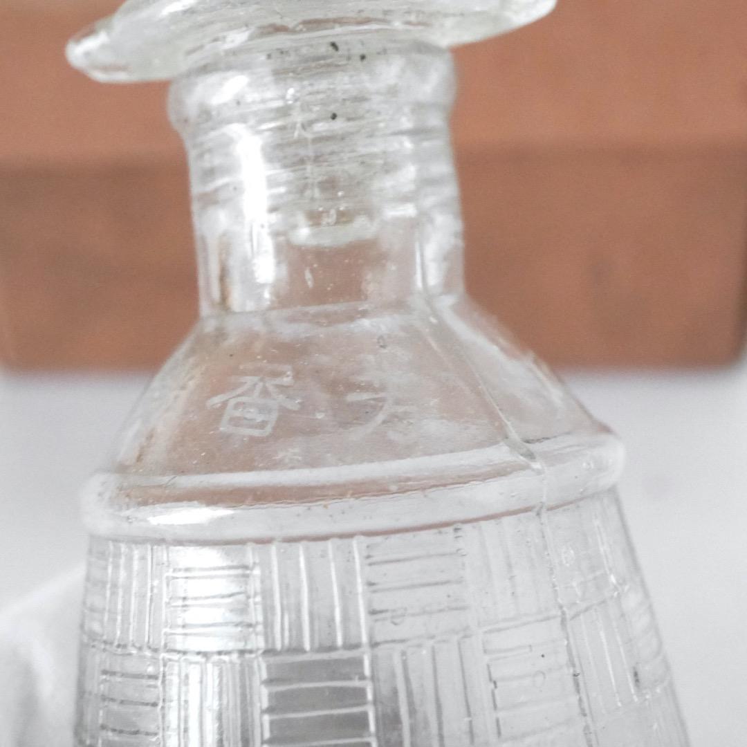 チキンソースの醤油瓶 醤油差し レトロ ガラス瓶 元箱