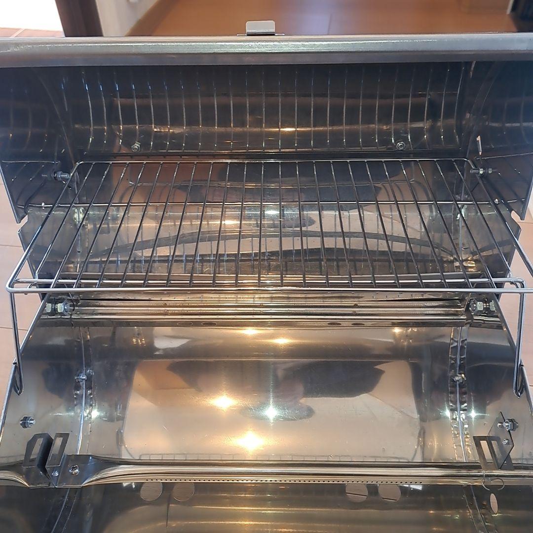 カリフォルニア パティオ 溶岩石 BBQグリル 遠赤外線 ボンベ式BBQコンロ