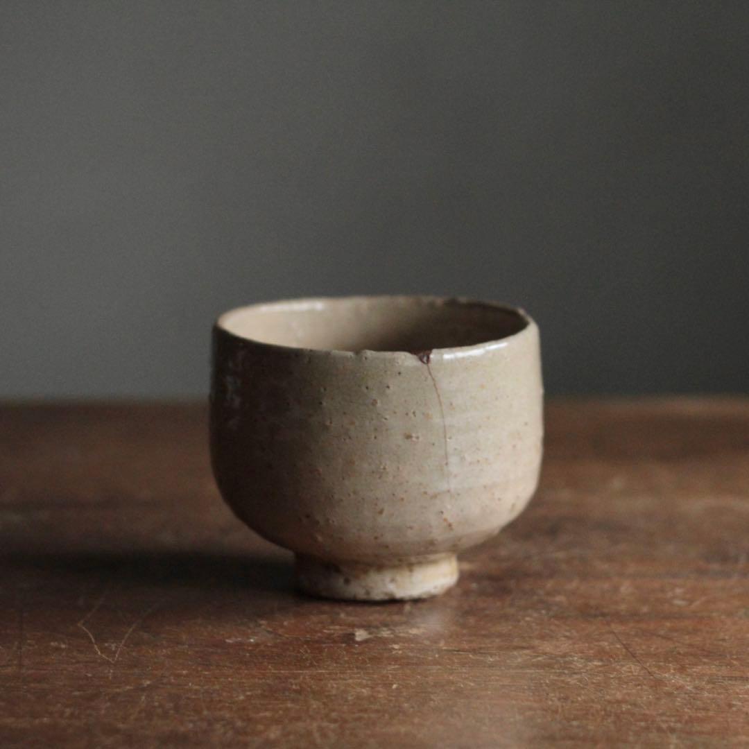 佳き高台の 萩焼 茶碗 茶道具 古道具 アンティーク