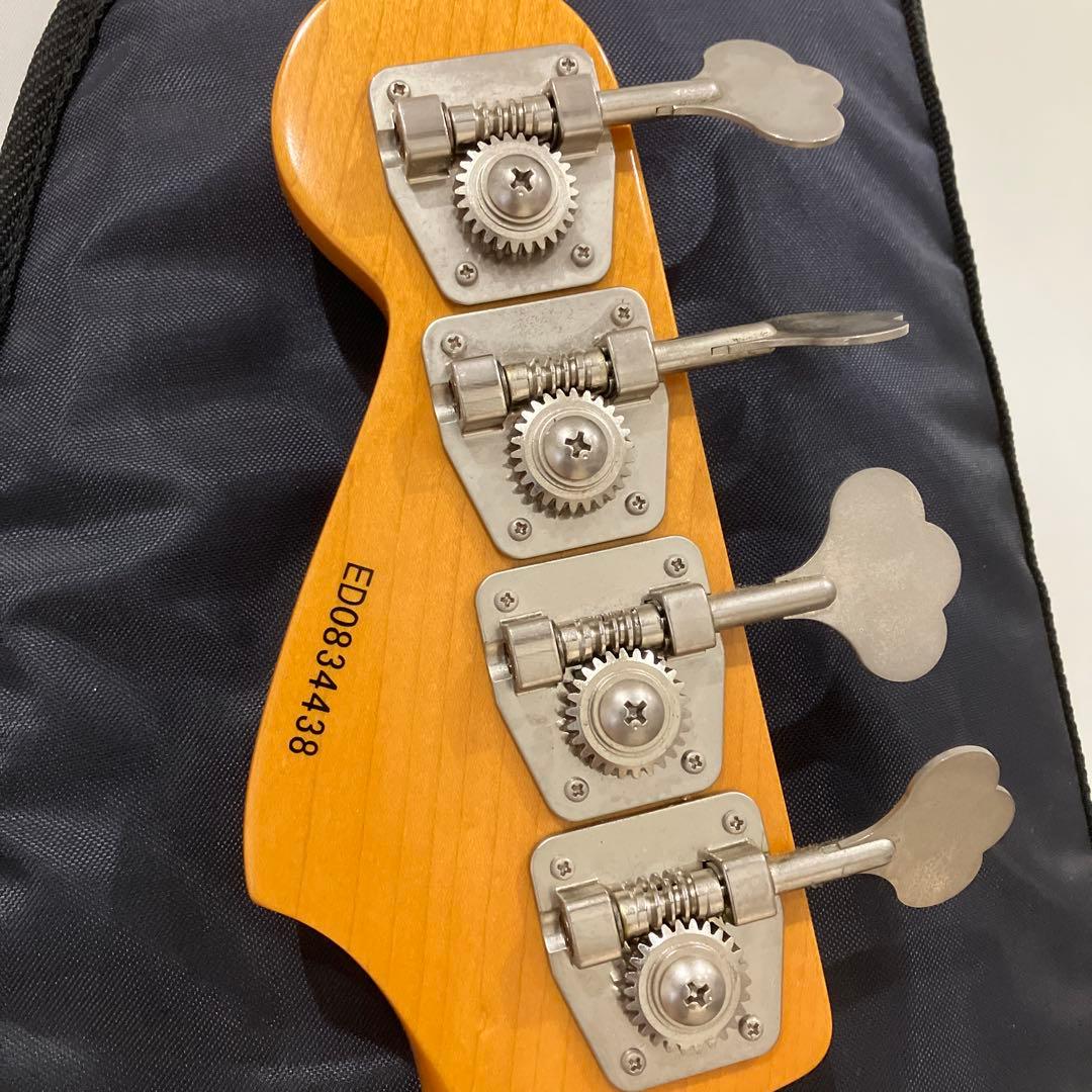 エレキベース Edwards サンバースト ケース付き