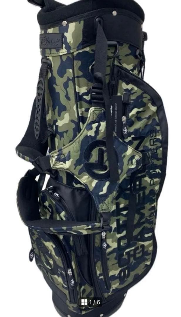 新品未使用　スコッティキャメロン　キャディバッグ　スタンド式　迷彩