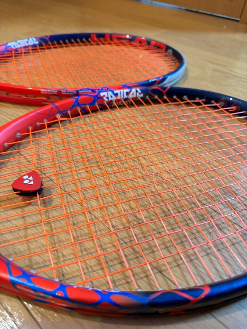 HEAD RADICAL PRO 硬式テニスラケット 赤と青 2本セット