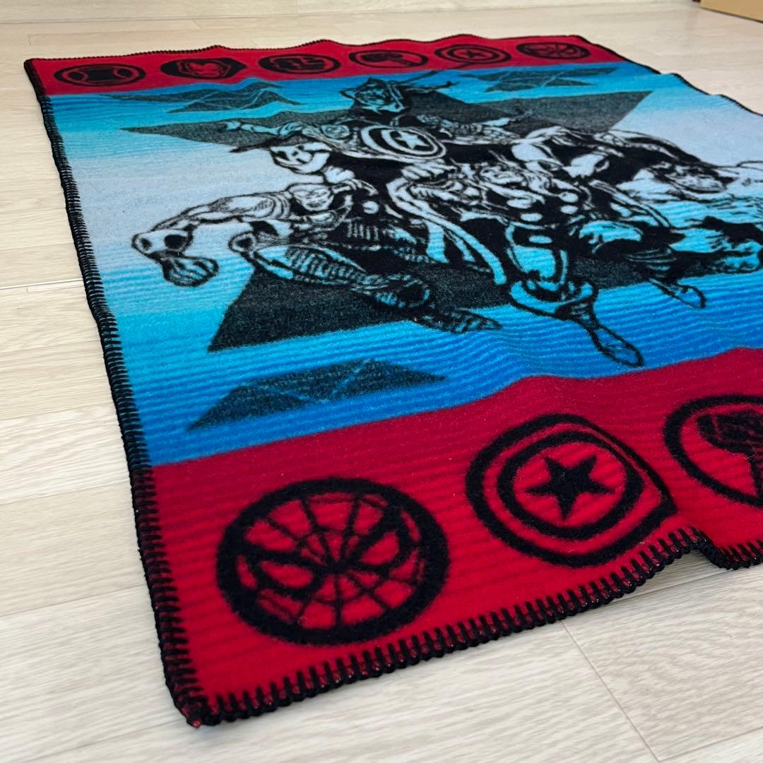 希少 未使用タグ付 PENDLETON × MARVEL ブランケット キャンプ