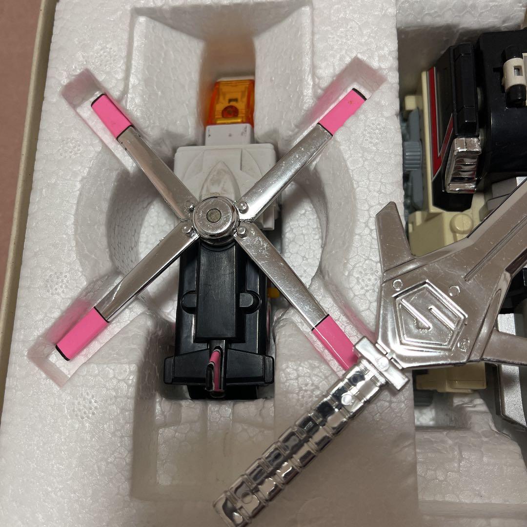 【絶版】【美品】【箱一部破れ】超合金　グレートファイブ　マスクマン