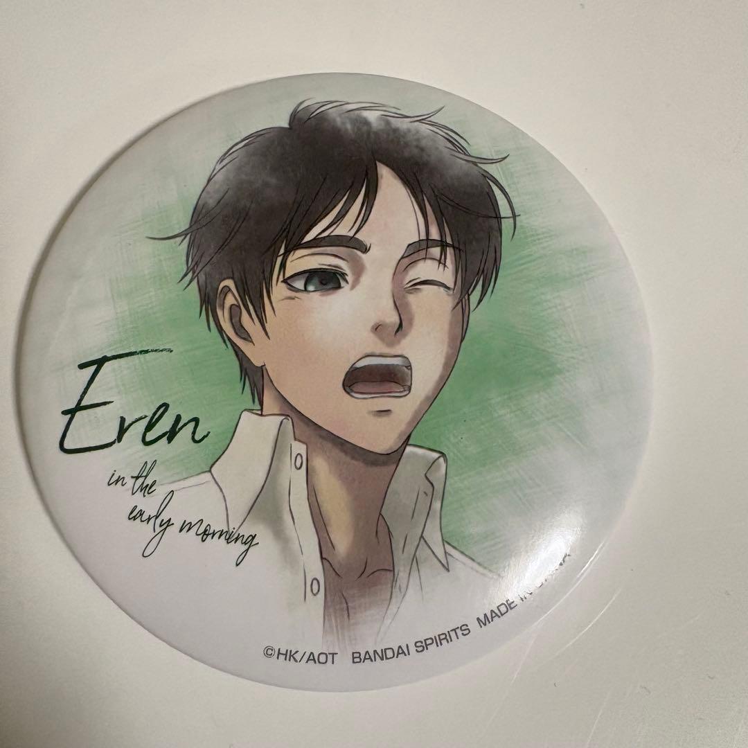 ☆エレン あくび 缶バッジ