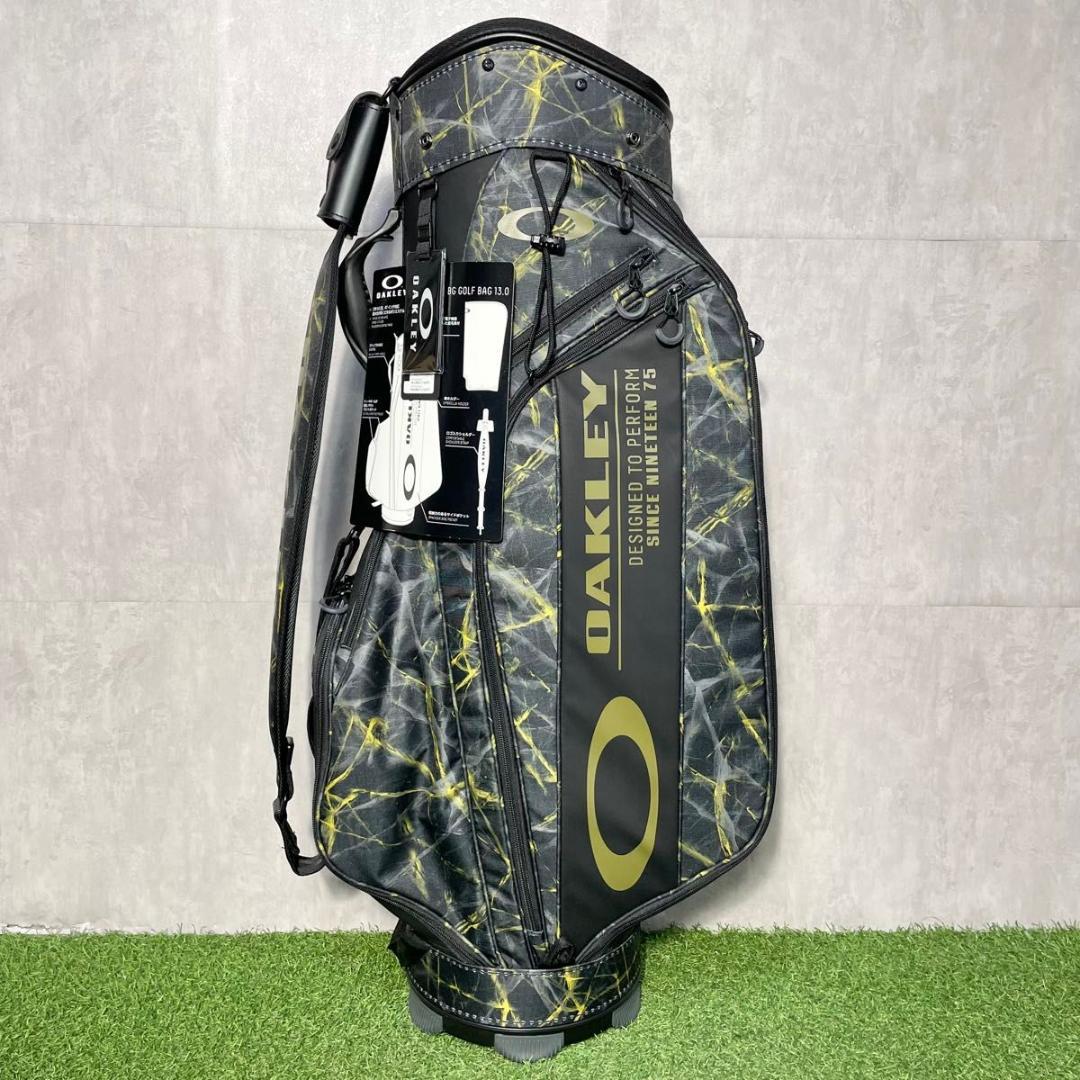 【新品】OAKLEY オークリー キャディバッグ ゴルフバッグ カモフラ柄 迷彩