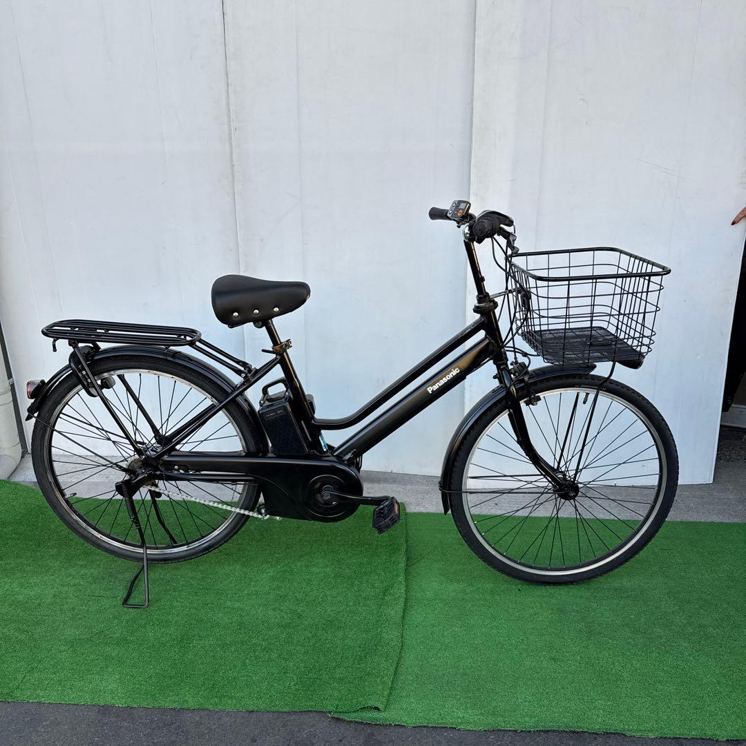 Panasonicパナソニック電動アシスト自転車26インチ 16Ah ブラック