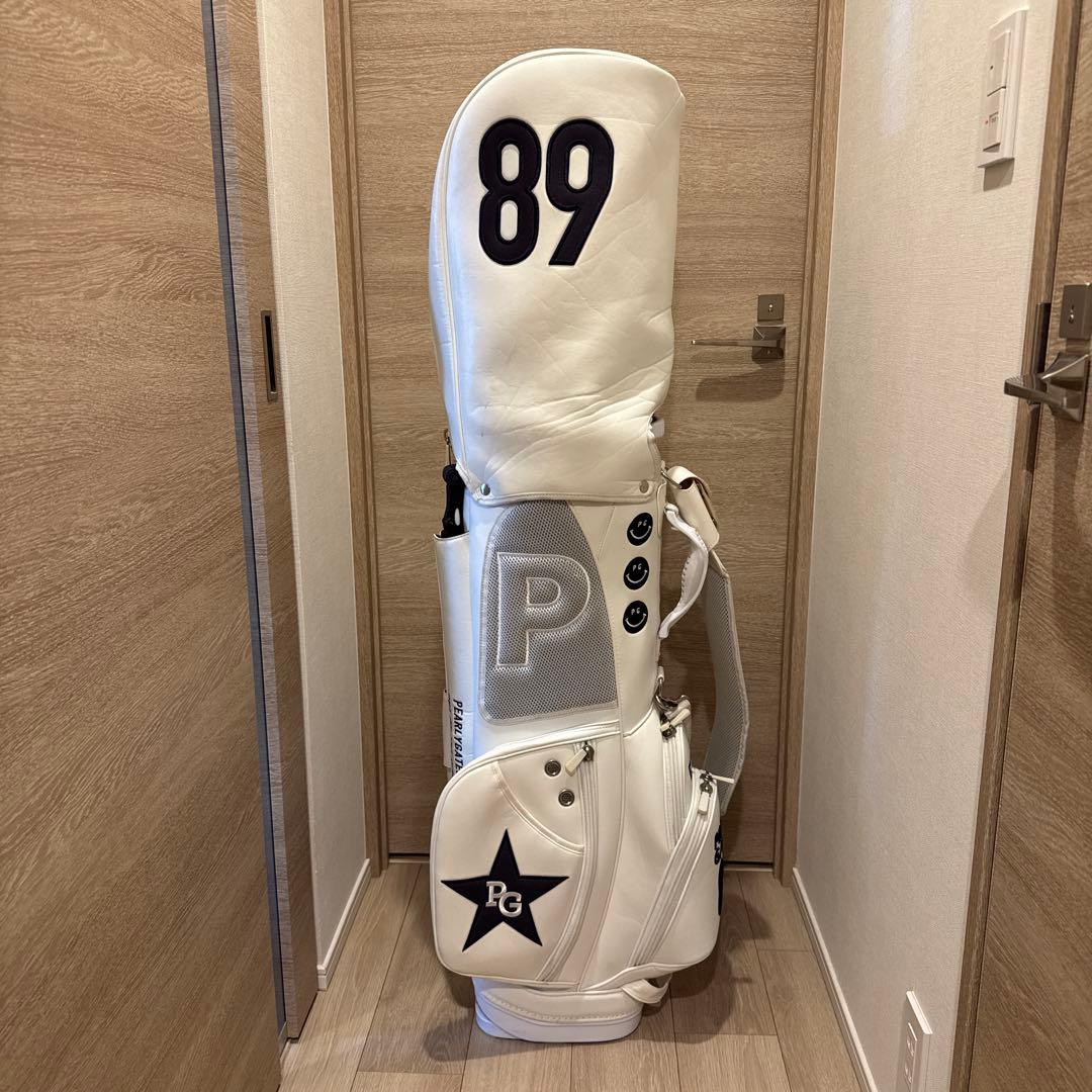 PEARLY GATESパーリーゲイツ 合皮スタンドキャディバッグ 6分割