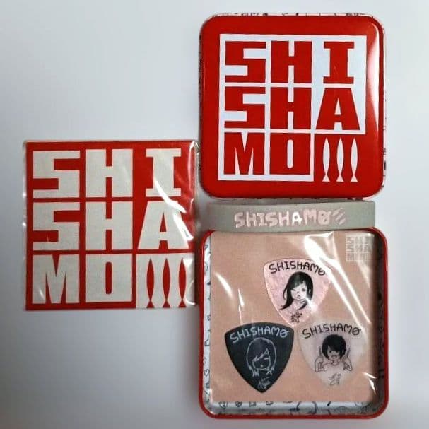 プレミア品　SHISHAMO二代目マフラータオル&SHISHAMO缶2種セット