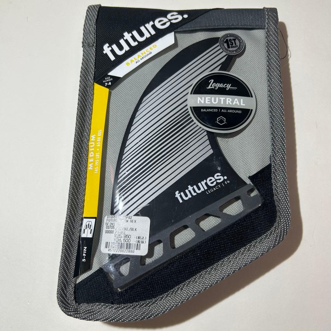 サーフィン・ボディボード FUTURES LEGACY NEUTRAL F6