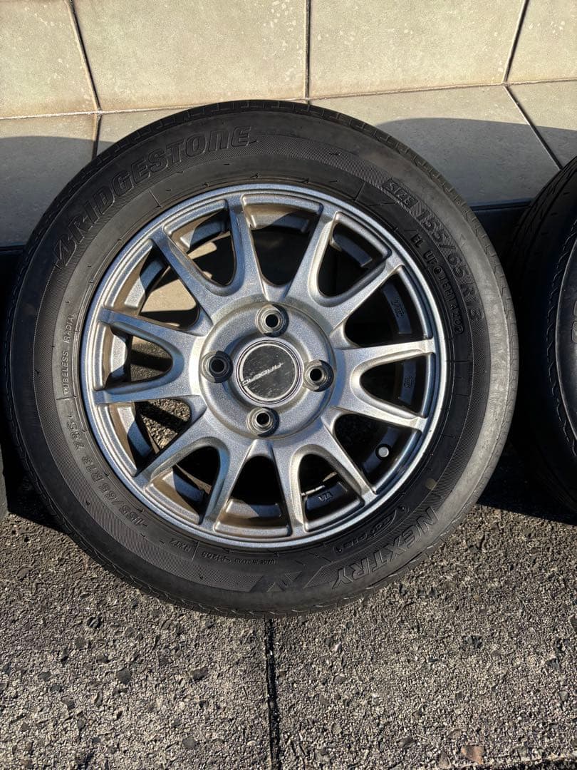 13インチ ホイール タイヤセット バモス装着OK155/65-13引き取り