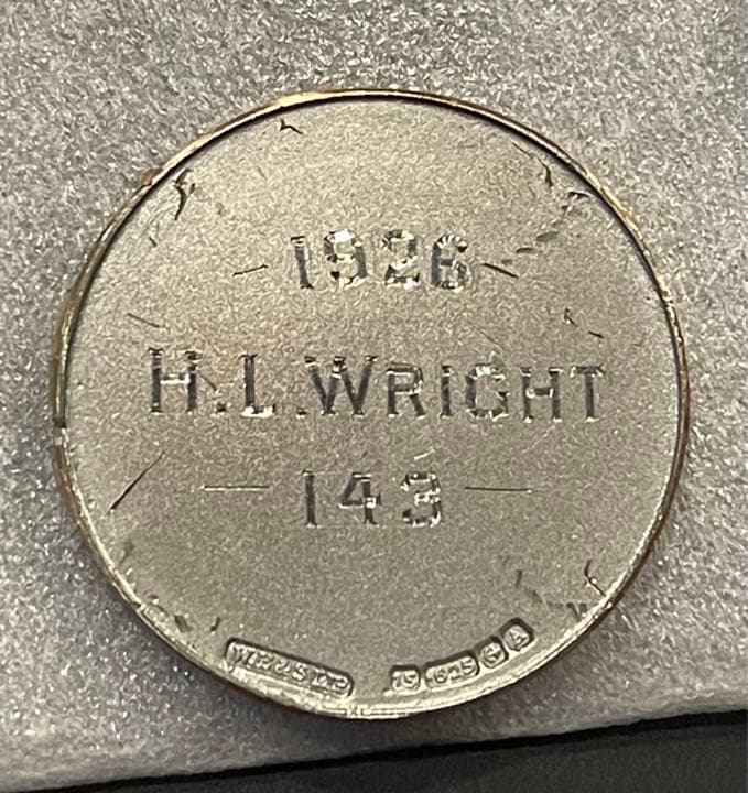 1926 英国製 K15 ゴールド イギリス Golf ゴルフメダル 金貨 金賞