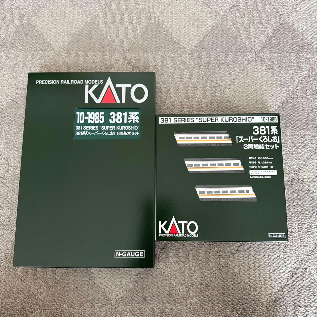 10-1985 10-1986 381系「スーパーくろしお」6両基本セット3両増
