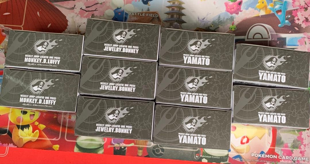 週刊少年ジャンプ　レカフィグ　ワンピース　ルフィ　ボニー　ヤマト　まとめ売り