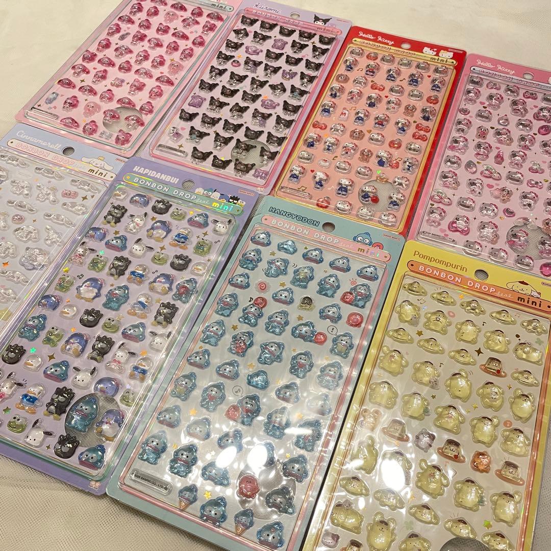 ボンボンドロップシール サンリオミニ コンプリート 正規品