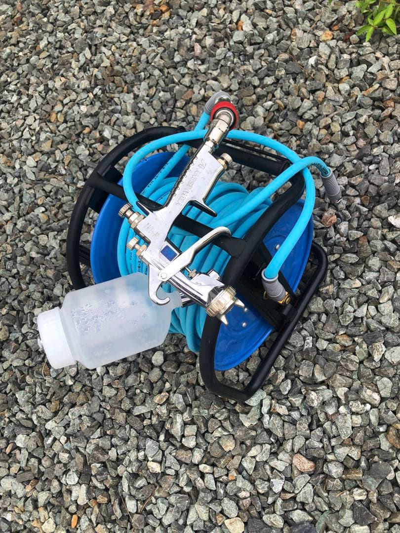 エアホース　エアスプレーガン付き