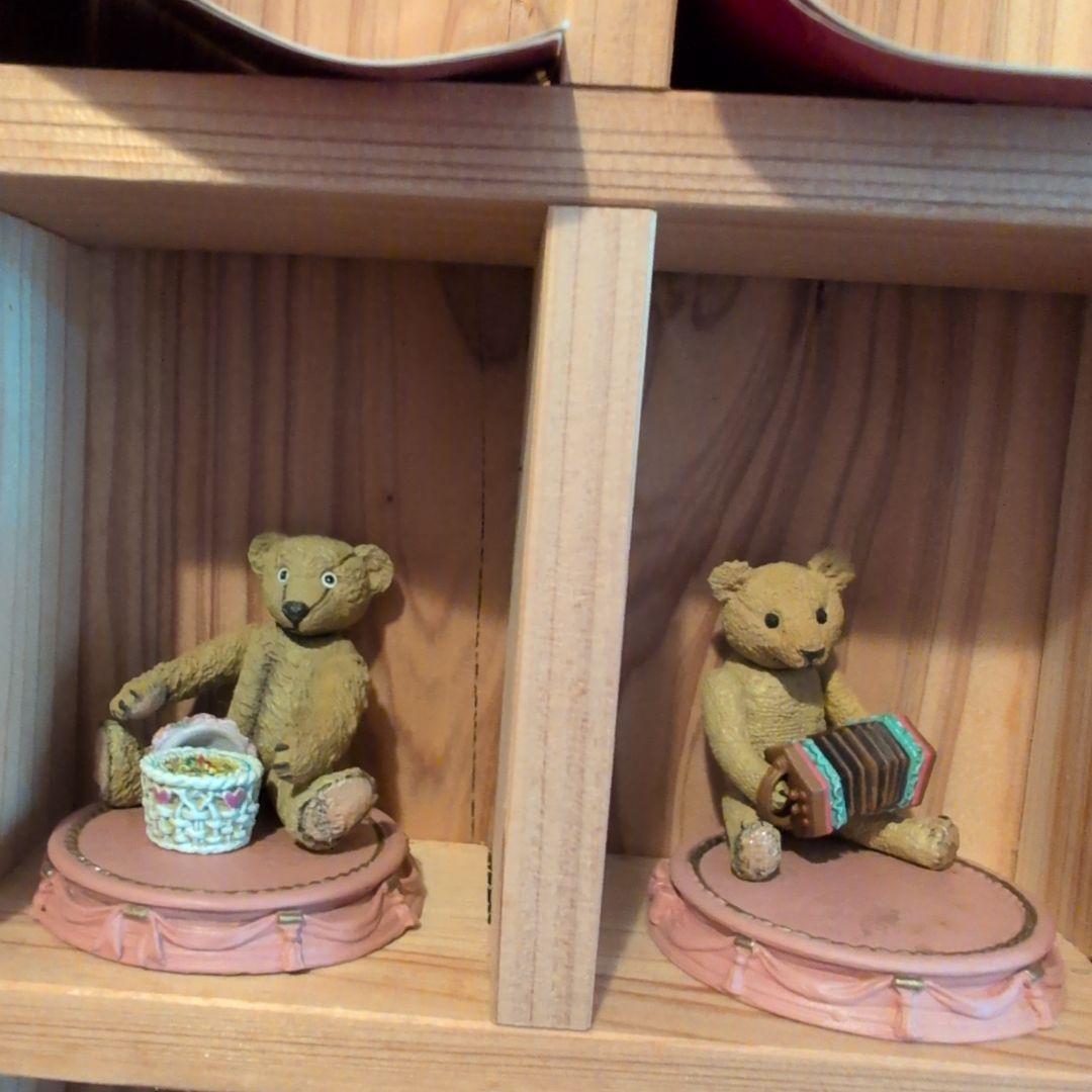 テディベアアンティークコレクション１７種類　海洋堂