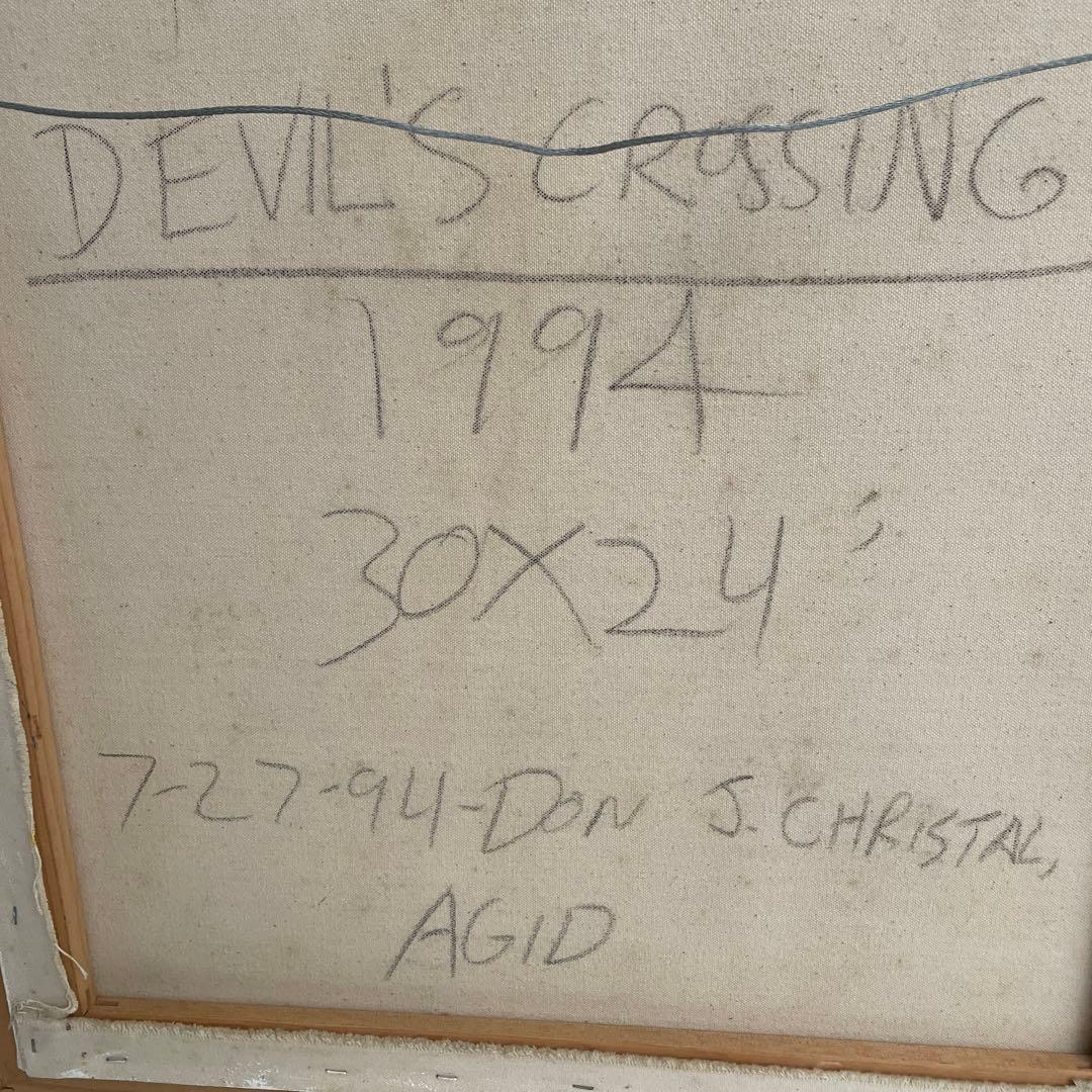 1994年作超激レア 一点物マークコスタビ　私も悪魔と話す。