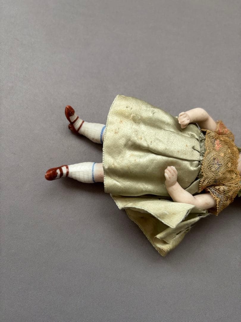 アンティーク オールビスクドール ミニョネット ドールハウスドール ビスクドール