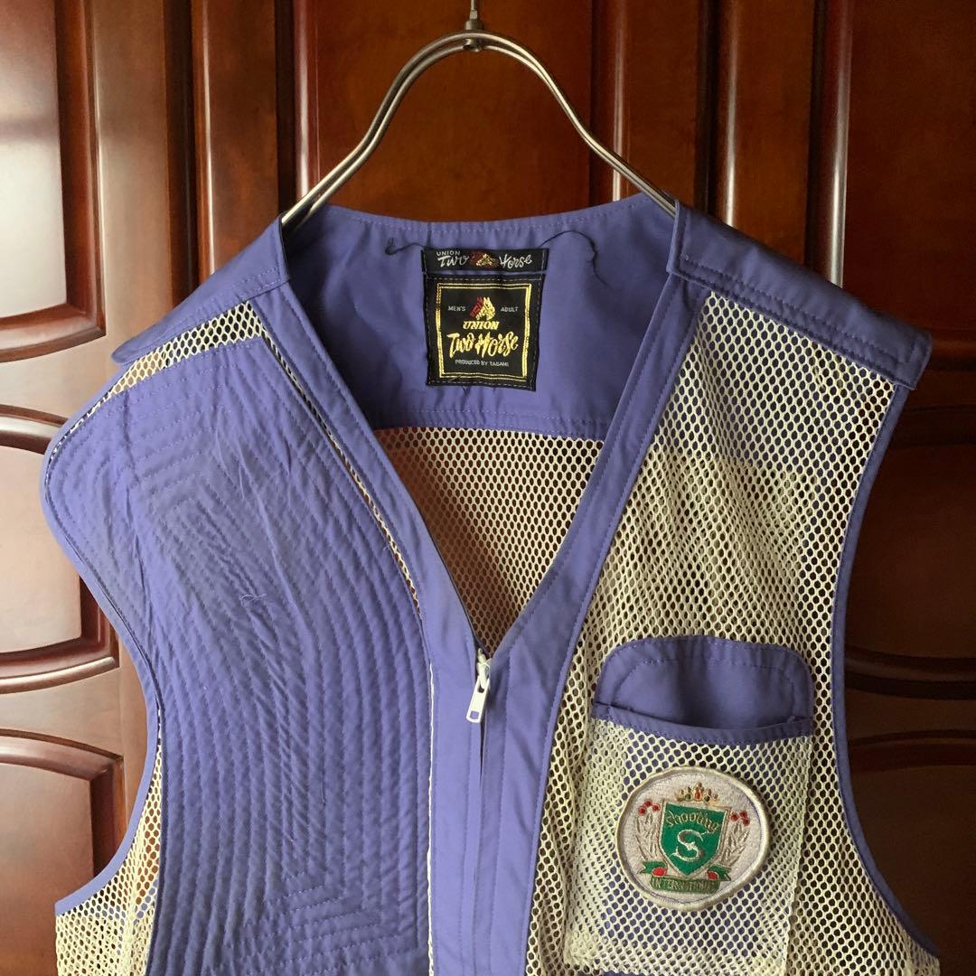 珍品 ベスト ワッペン 3点セット ポンチョ