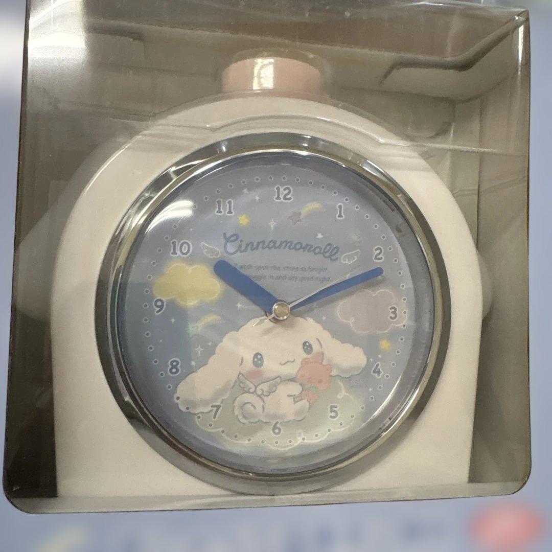 シナモロール まとめ売り チェスト付きクロック プラチェスト コスメラック