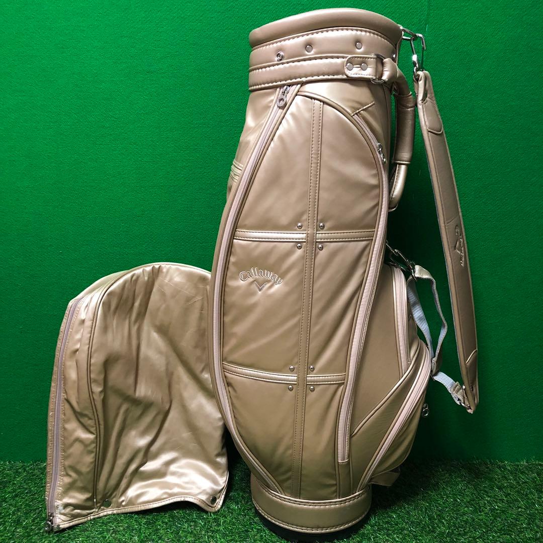 Callaway ‼️ キャディバッグ シャンパンゴールド 8インチ 5分割
