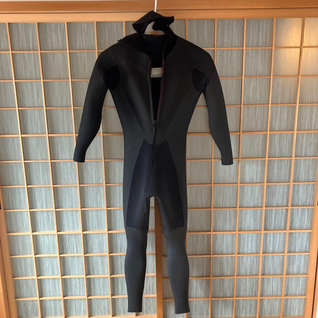 セミドライ　全然裏起毛　フルスーツ バックジップ
