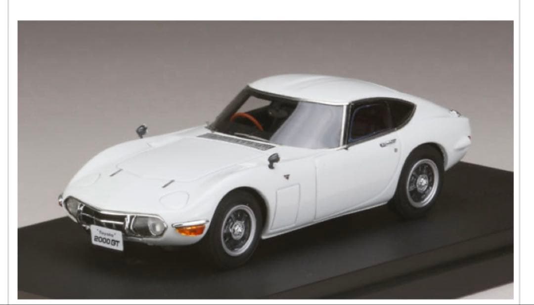 mark43 トヨタ 2000GT 1/43 ホワイト