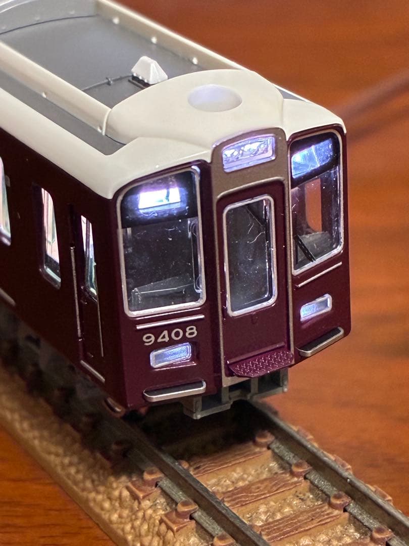 阪急9300系8両　kato ライト点灯動力動作確認済　ジャンク品