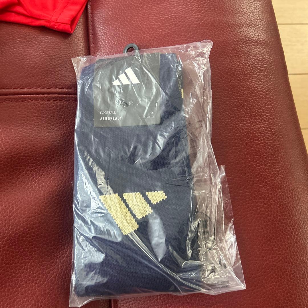 鹿島学園練習着ユニ　紺色靴下